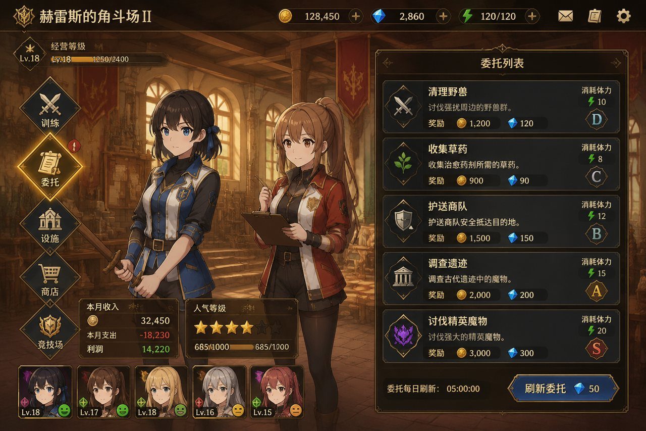 赫雷斯的角斗场Ⅱ 攻略要点 详情图 1