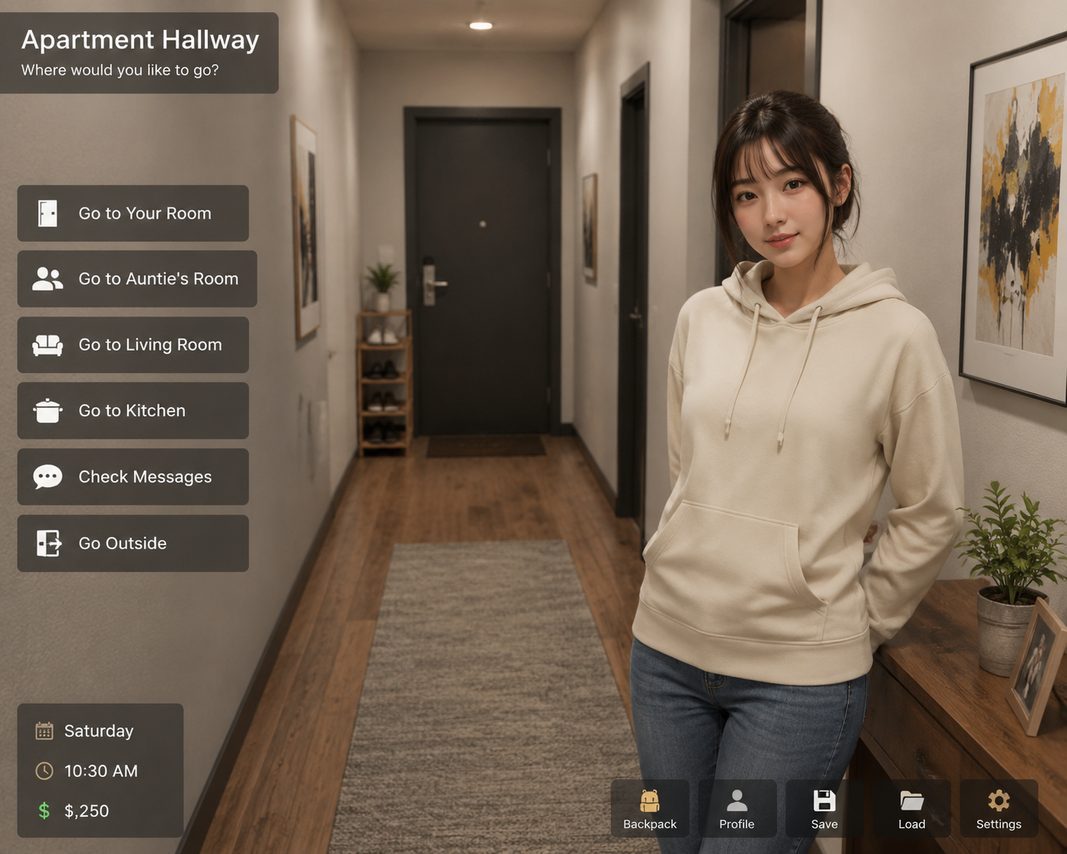 我的可爱表姐 实机画面 场景图 8