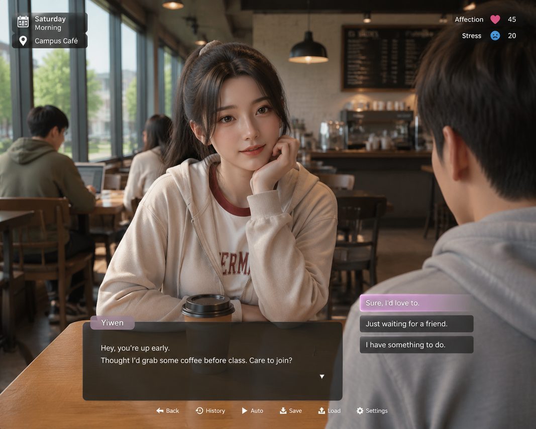 我的可爱表姐 剧情SLG 实机截图 3