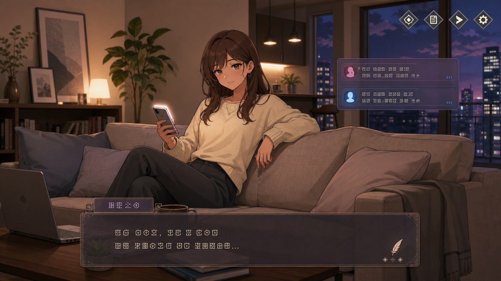 糖爹买下并绑定SugarDaddy 角色路线 实机截图 1